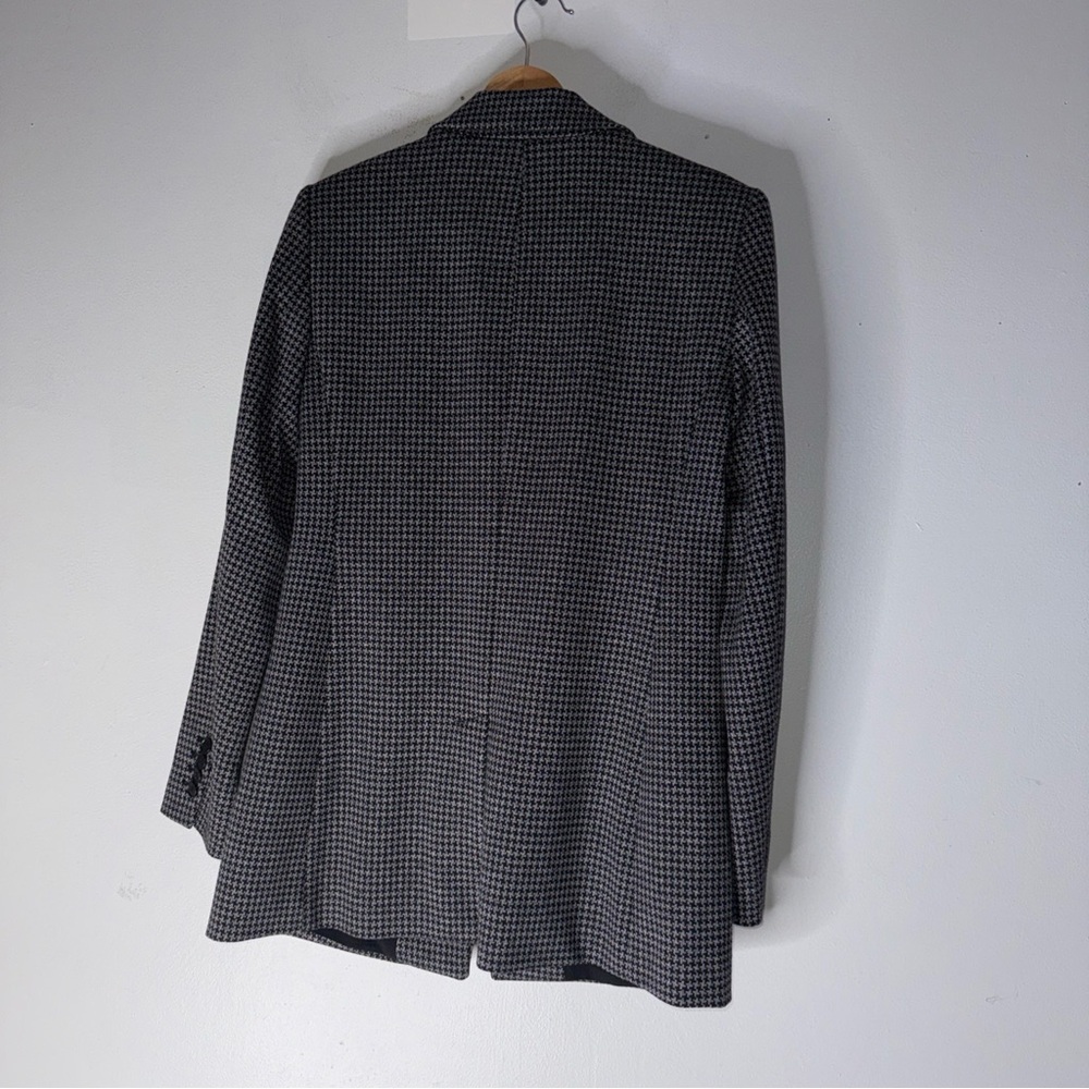 Loft Monochrome Houndstooth Single Button Oversiz… - image 2